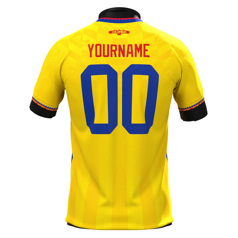 Colombia Custom Football Jersey