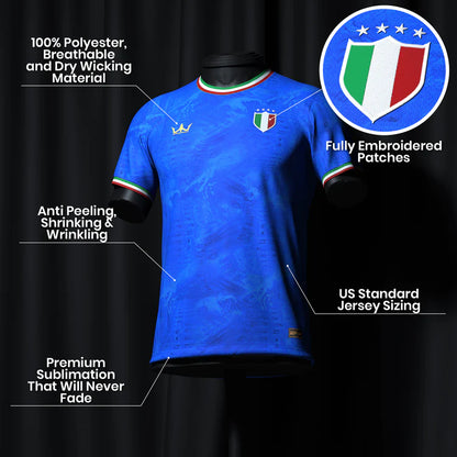 Italy Custom Football Jersey