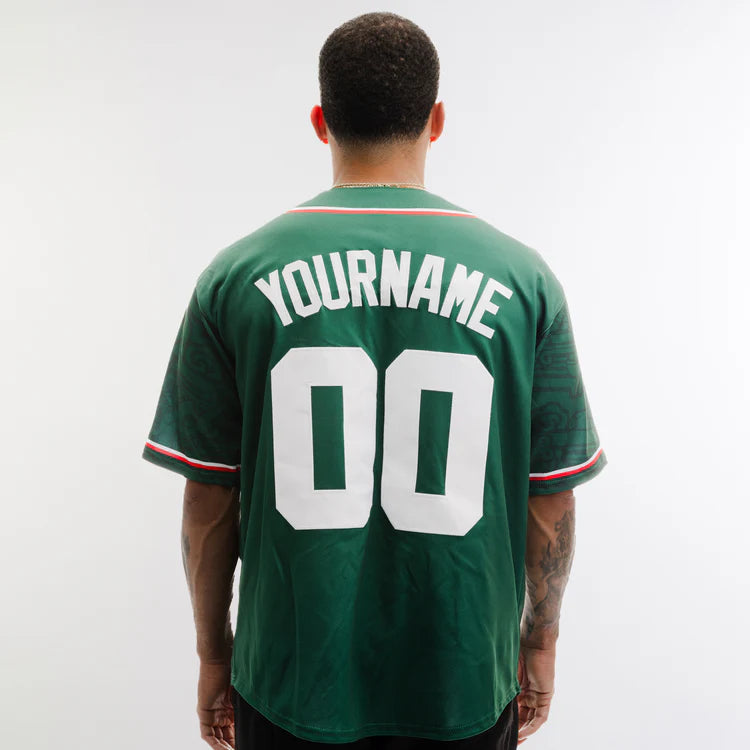 Mexico Custom Baseball Jersey