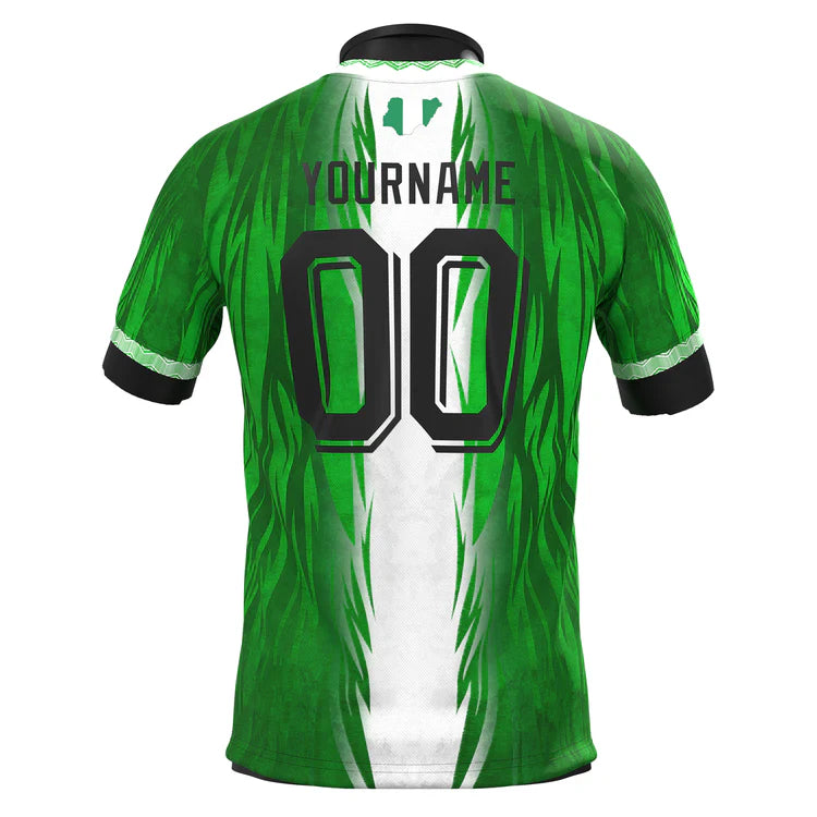 Nigeria Custom Football Jersey