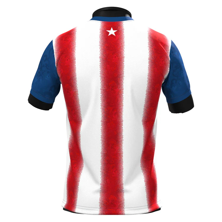 Puerto Rico Custom Football Jersey